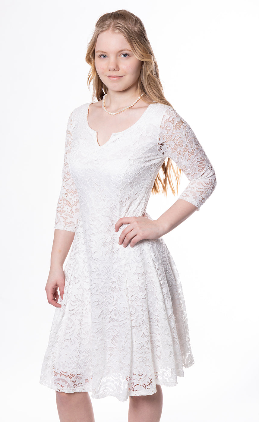 Kjóll 13 - white