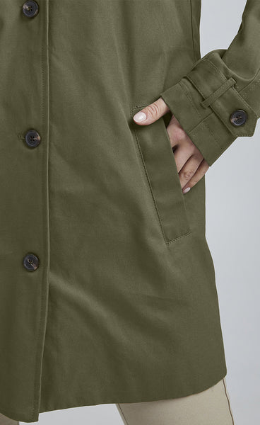 Escas frakki - olive night