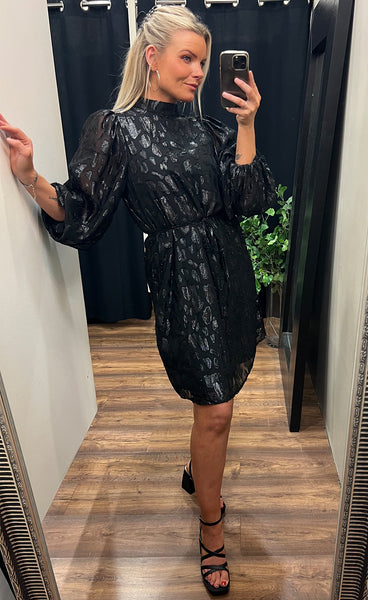 Sparkle dress - black