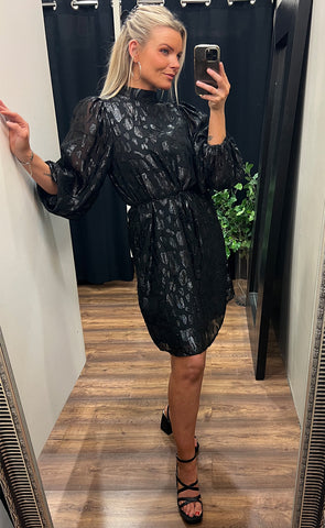 Sparkle dress - black