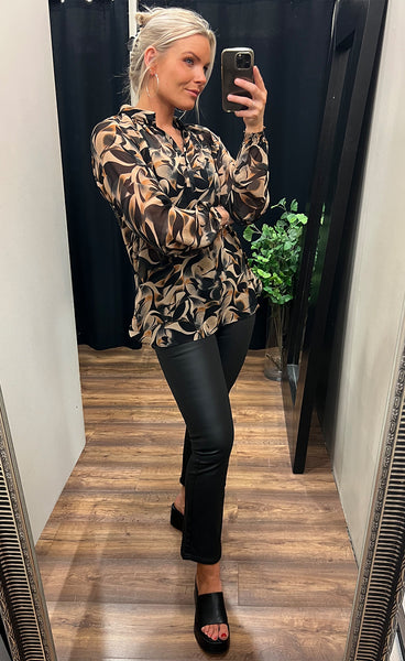 Adela blouse - black