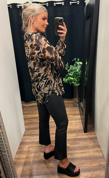 Adela blouse - black