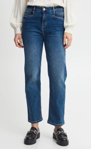 Hanna jeans - mid blue