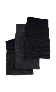 Fransa socks - black mix