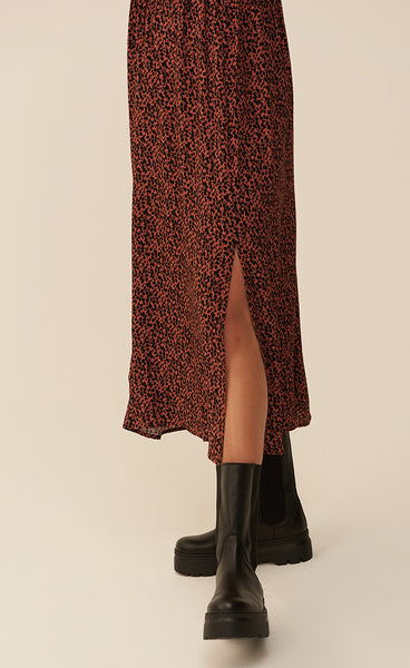 Shazzer kjóll - cassius cedar print