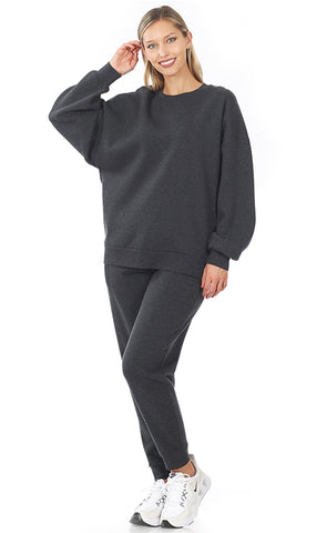 Lucy kósýgalli - charcoal