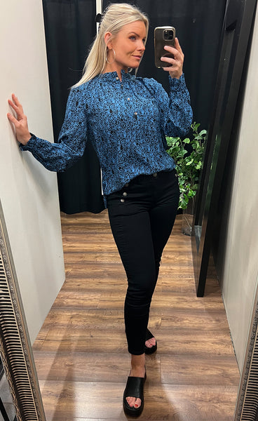 Agnes blouse - black