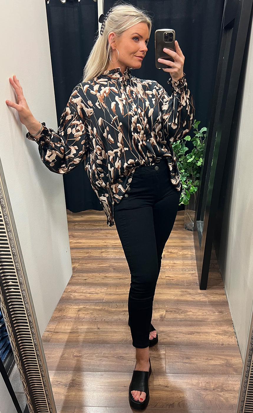 Vilma blouse - black