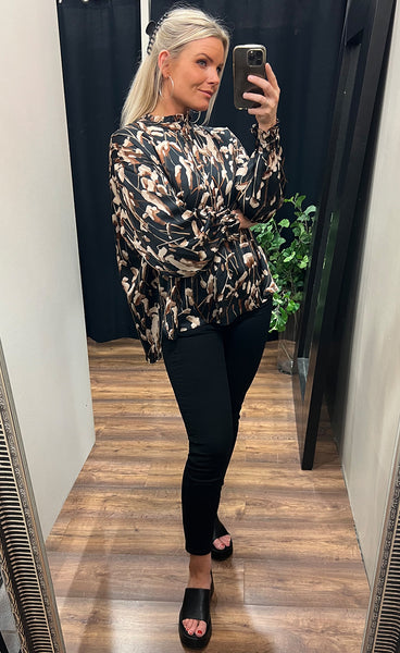 Vilma blouse - black