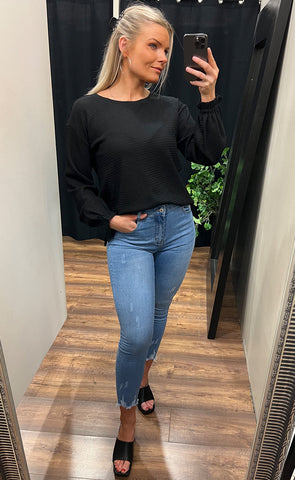 Maggie blouse - black