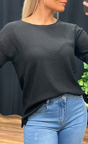 Maggie blouse - black