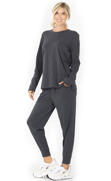 Lea kósýgalli - charcoal