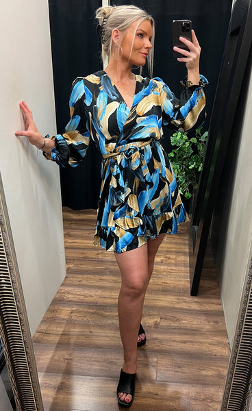 Juliette dress - black mix