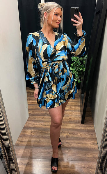 Juliette dress - black mix