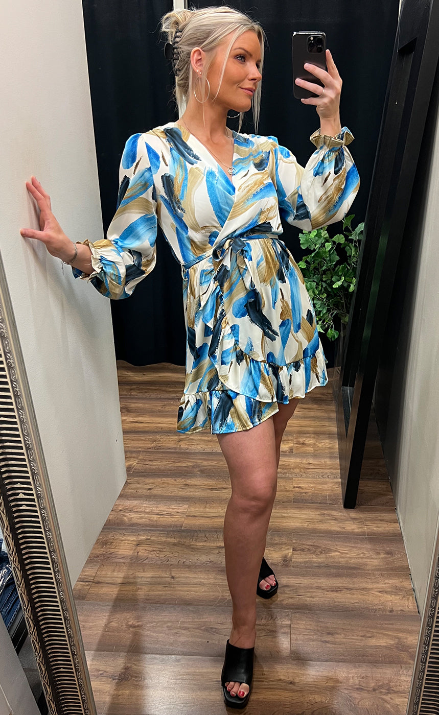 Juliette dress - white mix