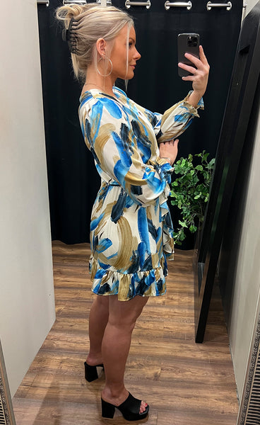 Juliette dress - white mix