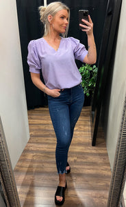 Carli blouse - lilac