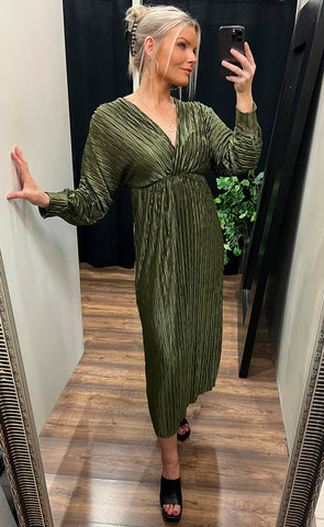 Madelyn dress - moss