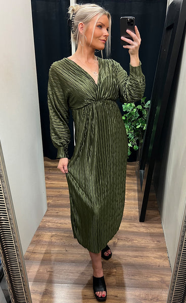 Madelyn dress - moss