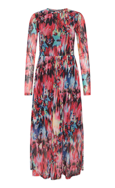 Metta mesh dress - bittersweet