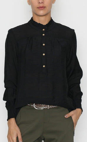 Sidsel blússa - black