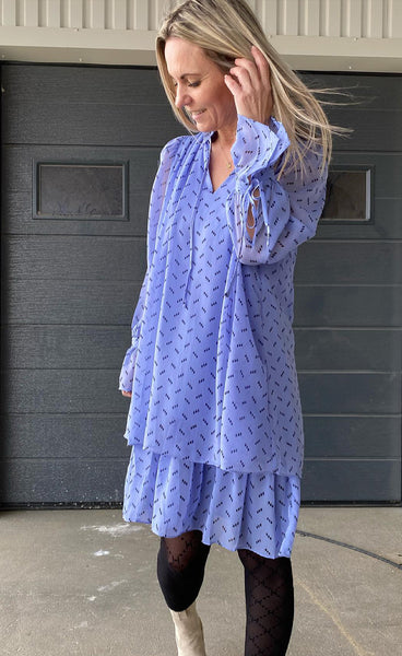 Melinna kjóll - tamrina lilla print