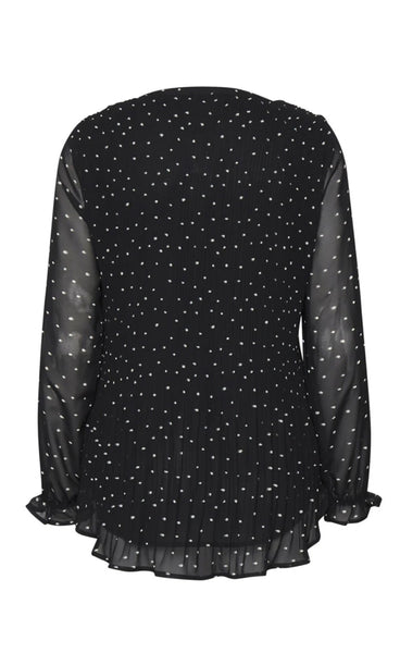 Drisel blússa svört