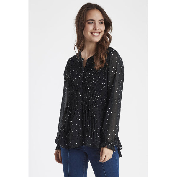 Drisel blússa svört