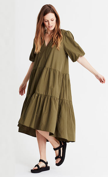 Lorenzo kjóll grænn