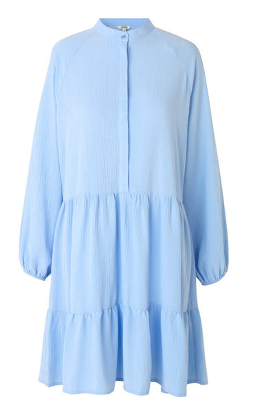 Merranie kjóll blár